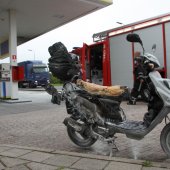 Scooterbrand Noordwijkerweg Rijnsburg
